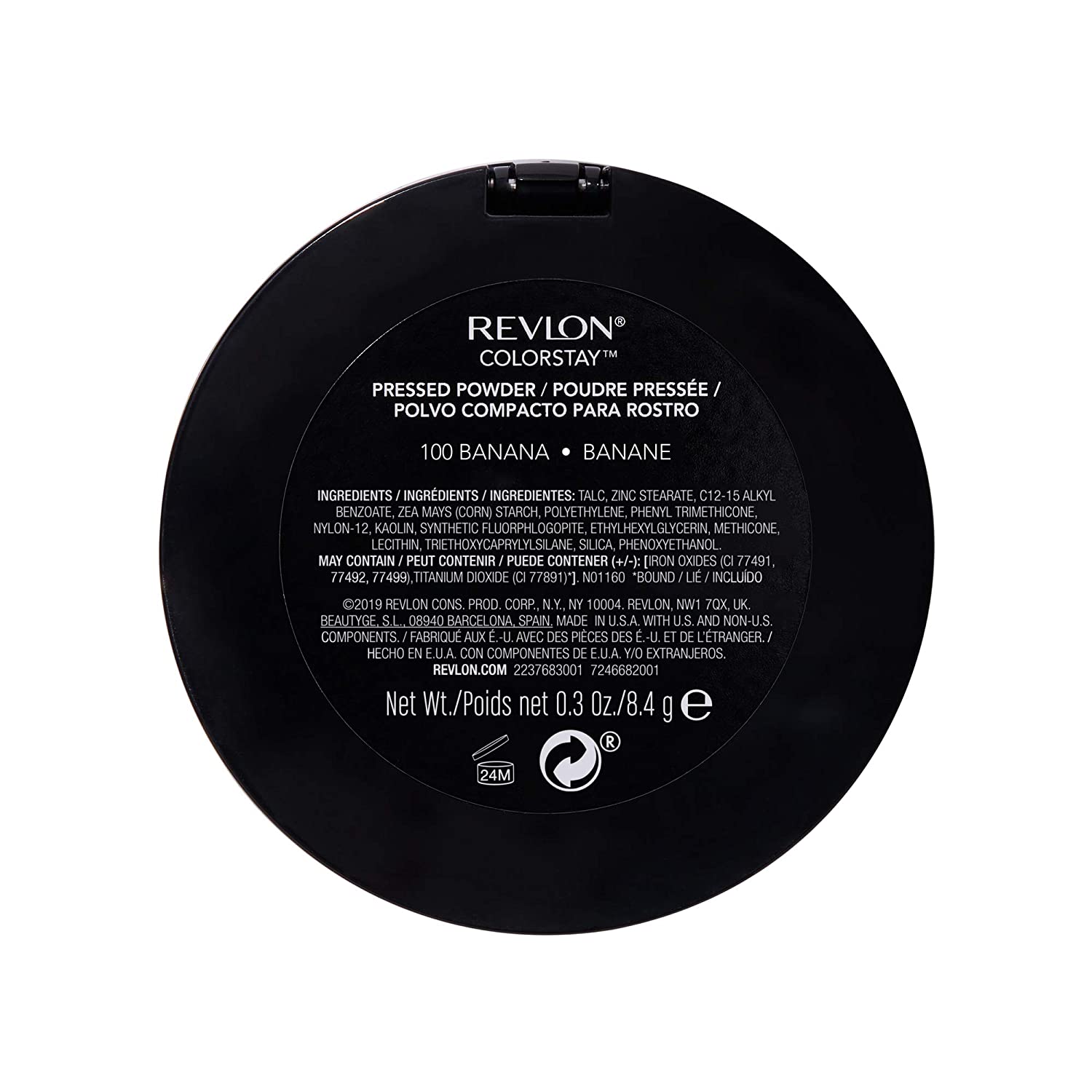 Revlon ColorStay Pressed Powder, Longwearing Oil Free, Fragrance Free, Noncomedogenic Face Makeup, Fair (810)