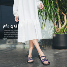 
                        
                          Muat gambar ke penampil Galeri, MEGNYA Women's Comfortable Walking Sandals with Arch Support Waterproof for Walking/Hiking/Travel/Wedding/Water Spot/Beach
                        
                      