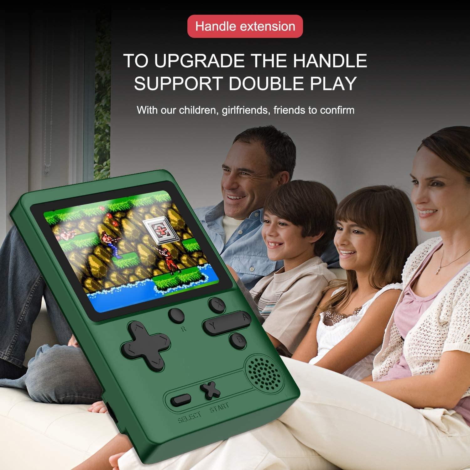 Sorlakar Retro Game Console, AV Output NES Console with Built-in 620 Classic Video Games and 2 Controllers Plug and Play for Kids and Adults (A) - JOY2ESpree