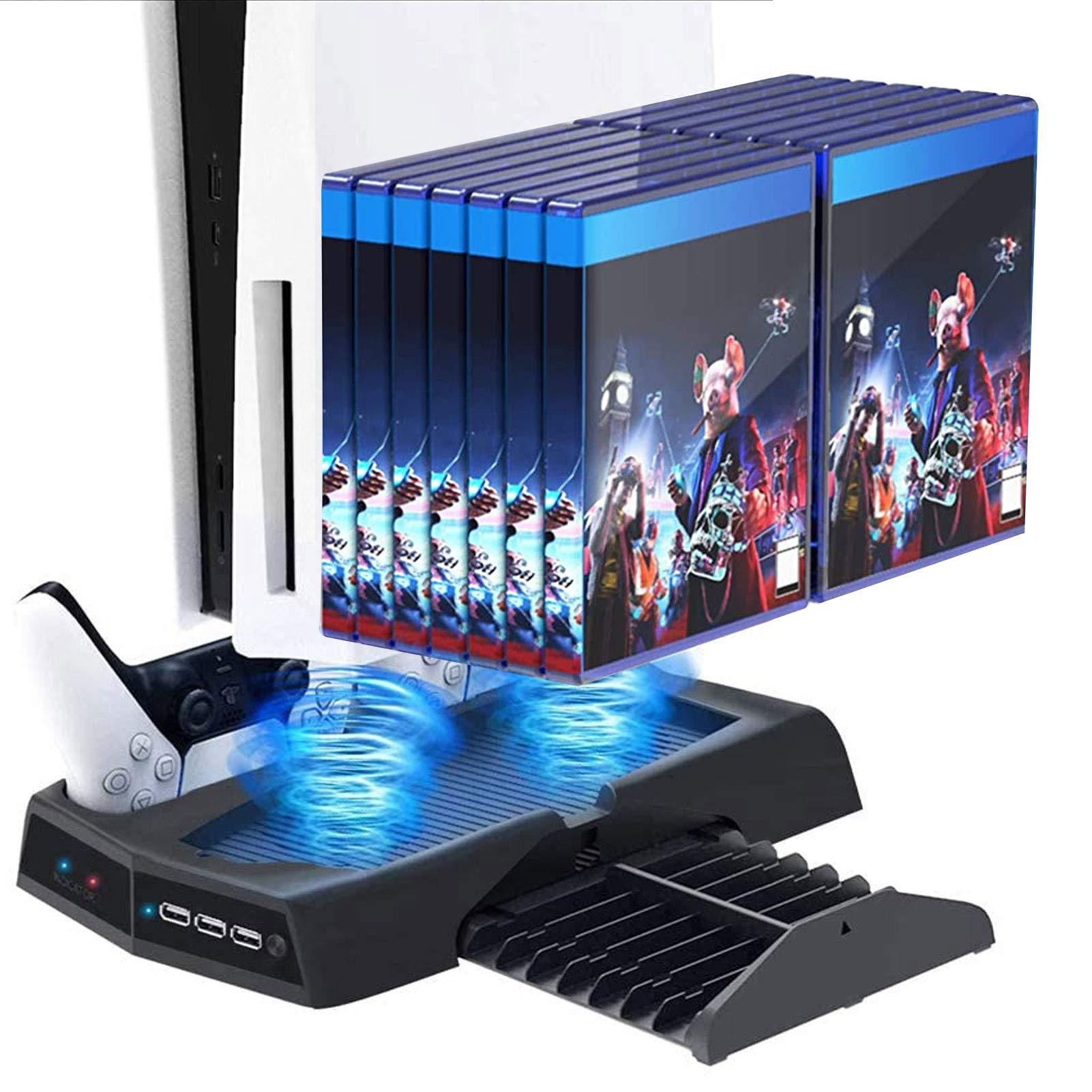 Playstation 5 Digital Edition, 2 DualSense Controller Charging Dock for PS5 Console - JOY2ESpree
