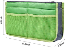
                        
                          गैलरी व्यूवर में इमेज लोड करें, koboome Women Travel Insert Handbag Organiser Purse Large Liner Organizer Tidy BagTravel Double Zipper Cosmetic Bag
                        
                      