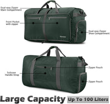 
                        
                          画像をギャラリービューアに読み込む, Gonex 150L Travel Duffel Bag Foldable Extra Large Duffle Bag XL Heavy Duty for Men Women for Luggage Shopping Gray
                        
                      