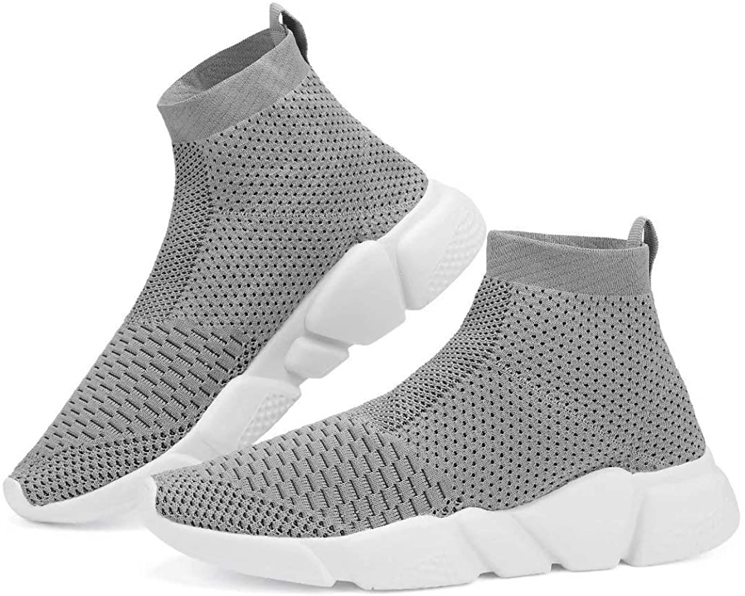 Voxge Men's and Women's Sock Sneakers Lightweight Breathable Athletic Running.