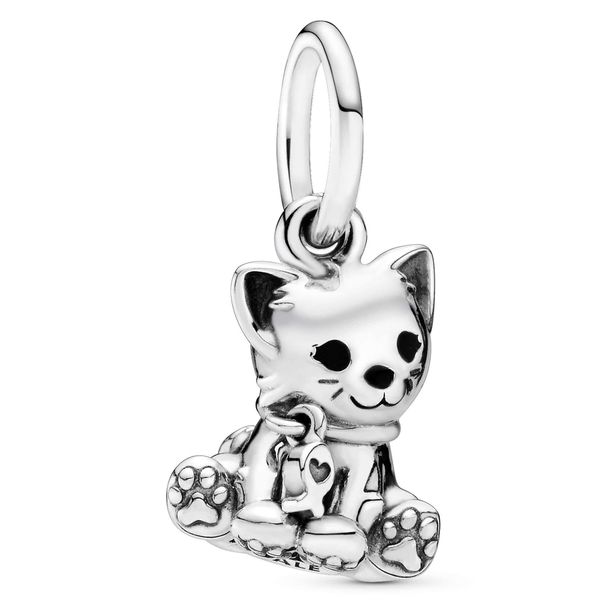 Pandora Jewelry Kitty-Cat Dangle Sterling Silver Charm - JOY2ESpree