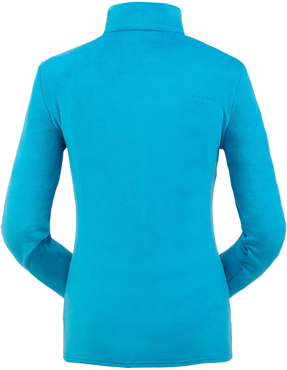 Spyder Womens Shimmer Bug Zip T-Neck