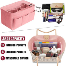 
                        
                          將圖片載入圖庫檢視器 Purse Organizer Insert Felt Bag Organizer Handbag Organizer Insert for Tote fits LV Speedy Neverfull Longchamp, Grey, Medium (Medium, Pink)
                        
                      