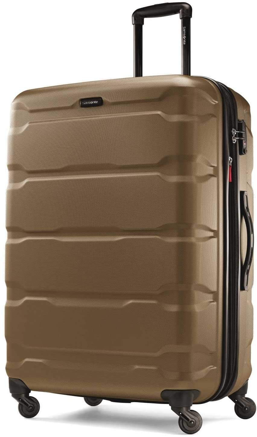 Samsonite Omni PC Hardside Expandable Luggage with Spinner Wheels, Black, Carry-On 20-Inch