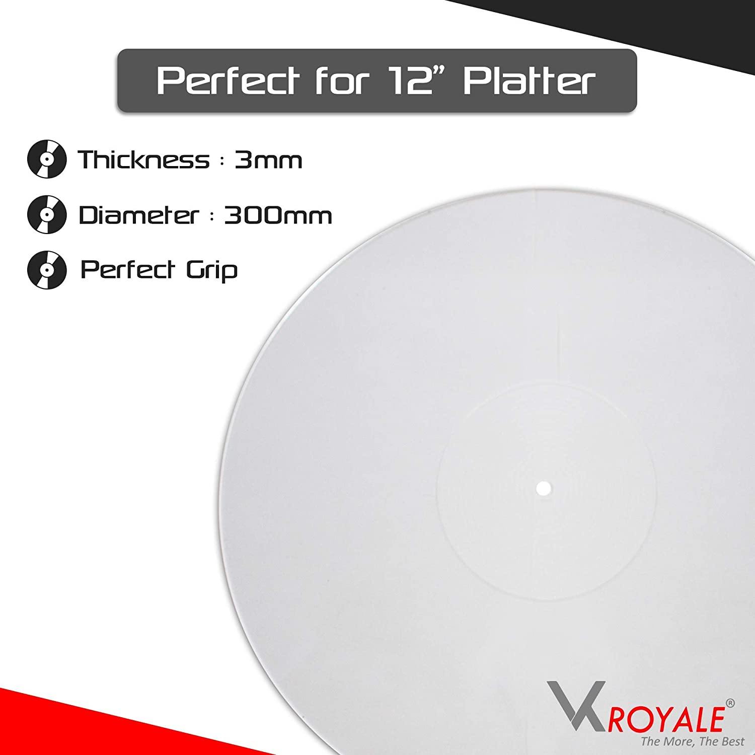 VK ROYALE - Acrylic Turntable Slipmat Yellow - JOY2ESpree