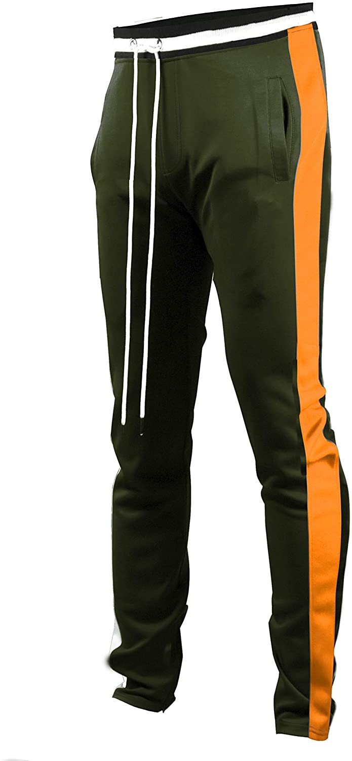 Screenshotbrand Mens Hip Hop Premium Slim Fit Track Pants