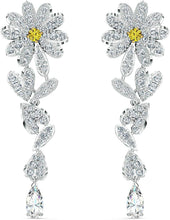 
                        
                          Muat gambar ke penampil Galeri, SWAROVSKI Women's Eternal Flower Jewelry Collection, Yellow Crystals, Clear Crystals - JOY2ESpree
                        
                      