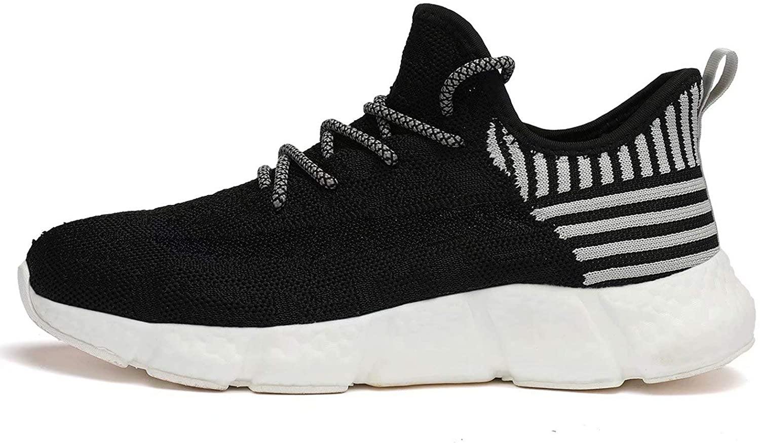 KEEZMZ Men's Running Shoes Fashion Breathable Sneakers Mesh Soft Sole Casual Athletic Lightweight