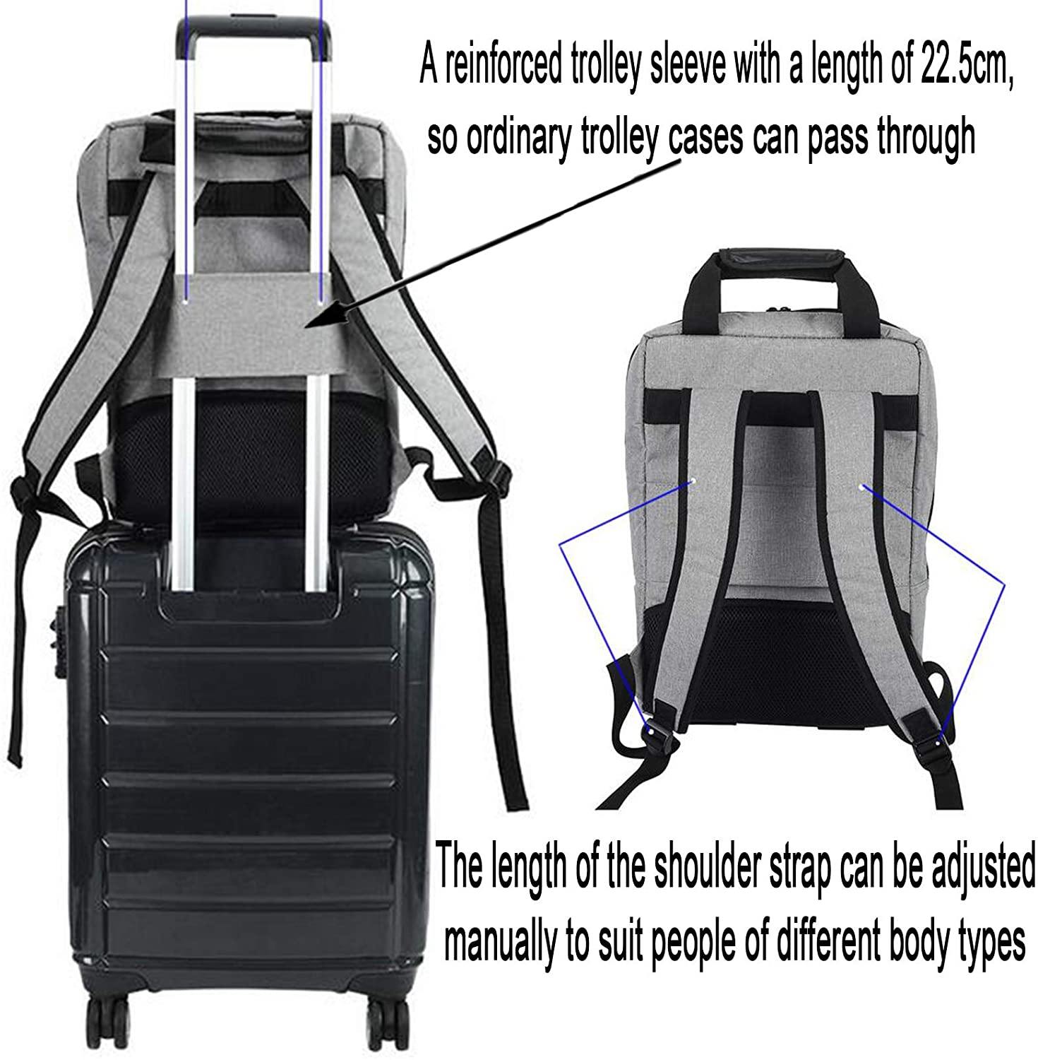 PS5 Carrying Case Portable Shockproof PS5 Travel Bag Compatible with Playstation 5 Console, 3 Layers Travel Backpack Large Capacity Storage Bag - JOY2ESpree