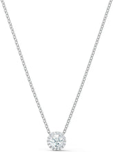
                        
                          Load image into Gallery viewer, Swarovski Angelic Pendant with Circular Clear Crystal - JOY2ESpree
                        
                      