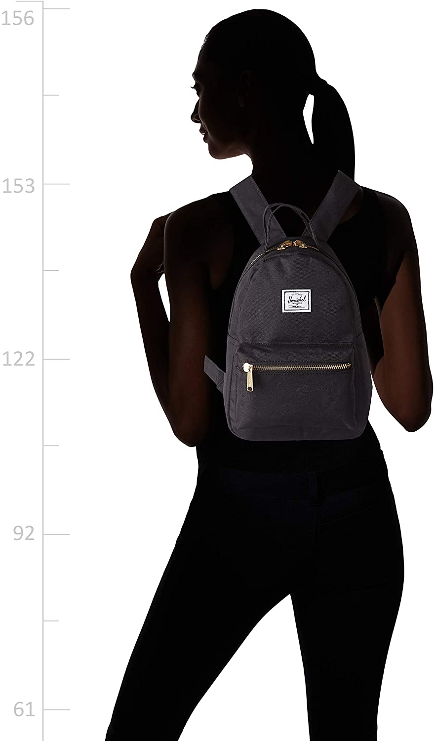 Herschel Nova Backpack, Black, Mini 9L