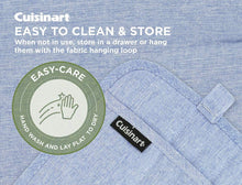 
                        
                          Muat gambar ke penampil Galeri, Cuisinart Chambray Neoprene Mini Oven Mitts, 2 Pack – Heat Resistant to 400 F . - JOY2ESpree
                        
                      