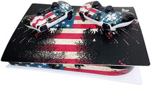 
                        
                          Load image into Gallery viewer, YK MALL PS5 Console PS5 Stickers Vinyl America Flag Skin Pattern Decals Skin Sticker - JOY2ESpree
                        
                      