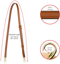 
                        
                          Load image into Gallery viewer, Allzedream Leather Purse Strap Replacement Crossbody Handbag Long Adjustable
                        
                      