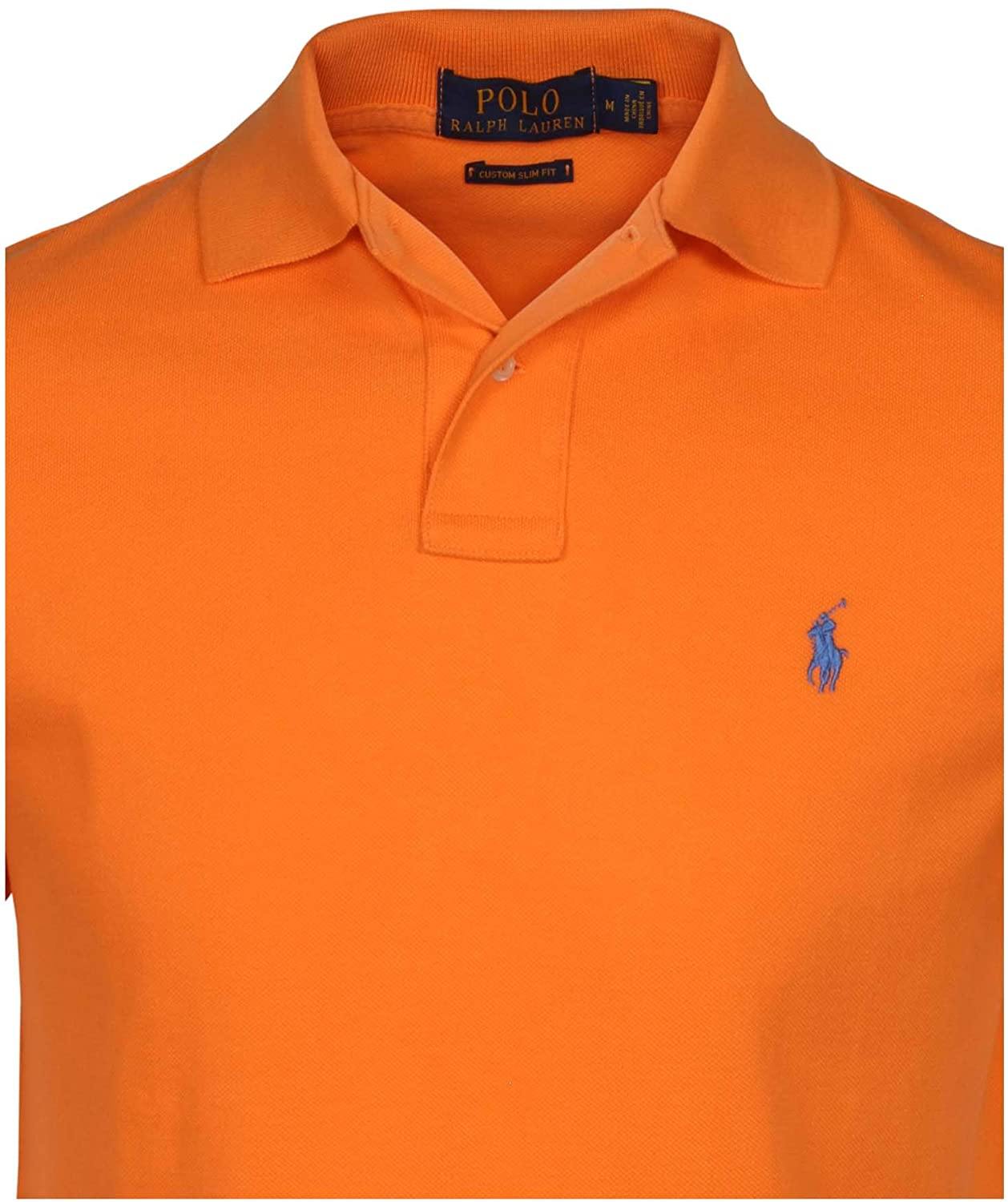 Polo RL Men's Custom Slim Fit Mesh Pony Shirt