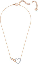 
                        
                          Load image into Gallery viewer, SWAROVSKI Women's Infinity Heart Jewelry Collections, Rose Gold Tone &amp; Rhodium Finish, Clear Crystals - JOY2ESpree
                        
                      