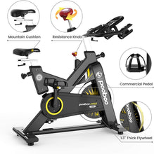 
                        
                          Cargar imagen en el visor de la galería, pooboo Exercise Bike Indoor Cycling Bike Stationary Bike-Belt Drive Cardio Bike with 44LBS Flywheel - JOY2ESpree
                        
                      