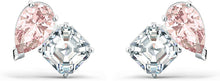 
                        
                          Load image into Gallery viewer, SWAROVSKI Women's Attract Soul Jewelry Collection, Rhodium Finish, Pink Crystals - JOY2ESpree
                        
                      