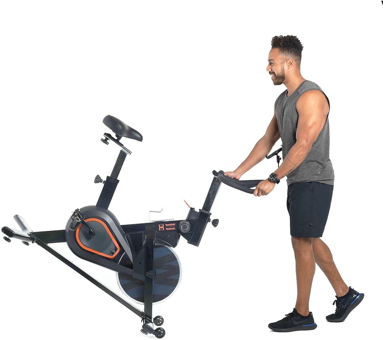 Women’s Health Men’s Health Bluetooth Indoor Cycling Bike with OPTIONAL 6 Month Subscription of the MyCloudFitness App - JOY2ESpree