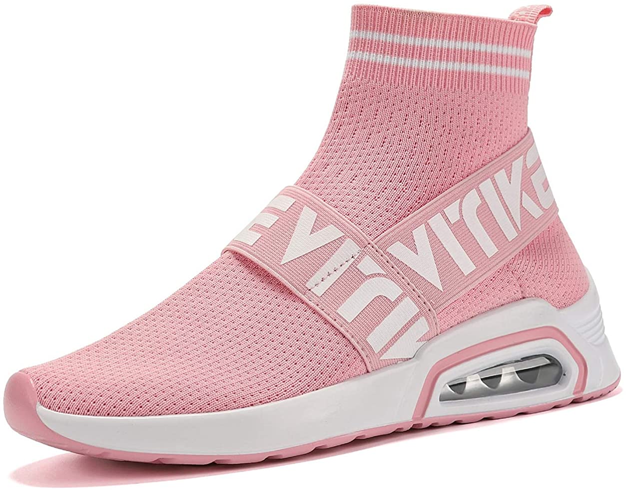 Women's Walking Shoes Running Shoes Socks Platform Fashion Mesh Sneakers Air Cushion Athletic Gym Casual Loafers Dance Hip-hop Shoes