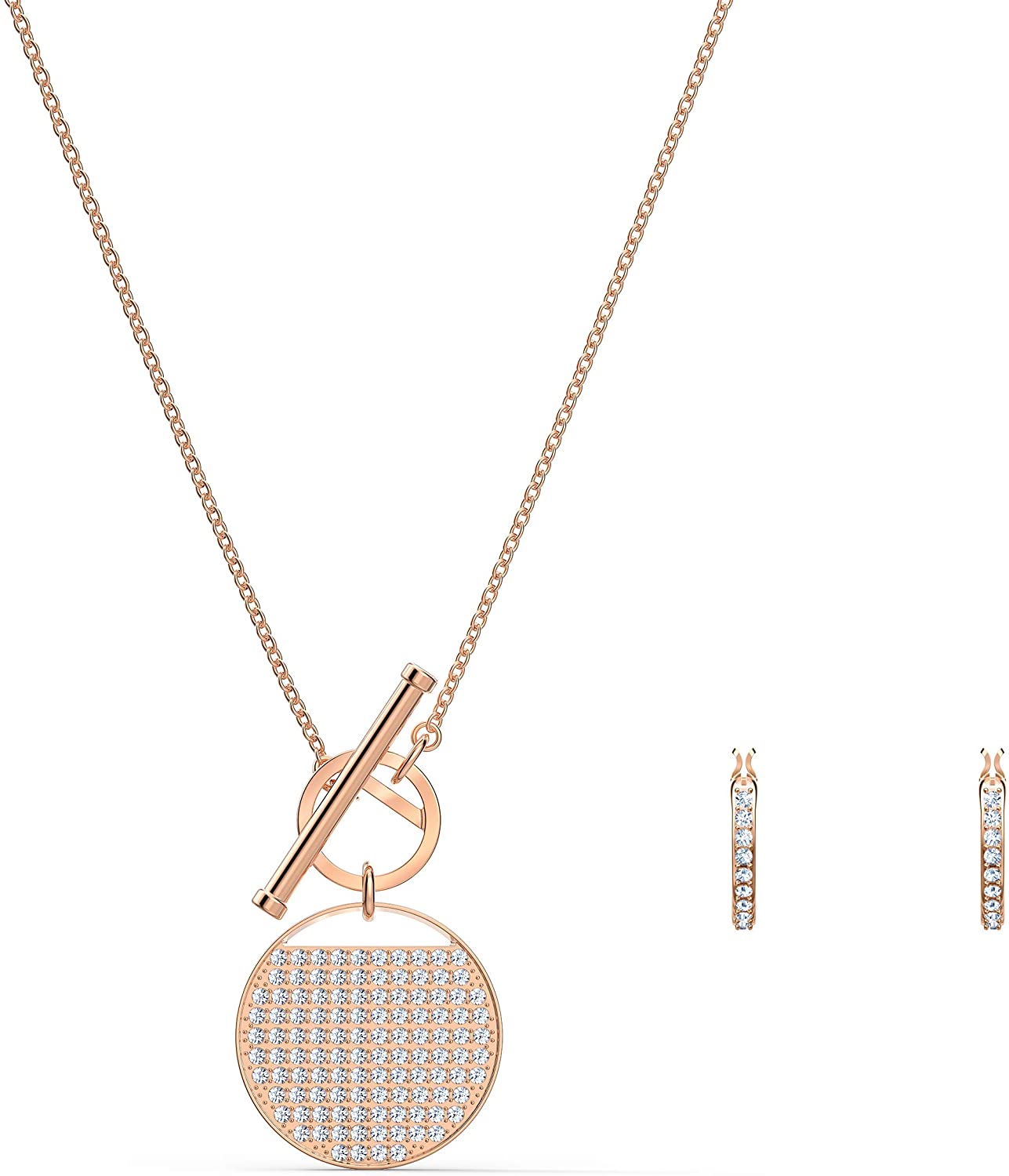 SWAROVSKI Women's Jewelry Sets, Crystal Necklace and Earrings Collection - JOY2ESpree