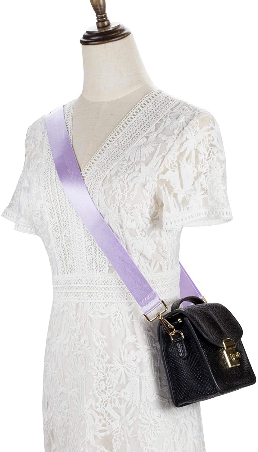Allzedream Wide Purse Strap Replacement Crossbody Shoulder Bag Adjustable