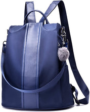 
                        
                          Load image into Gallery viewer, Women Backpack Purse Waterproof Nylon Anti-theft Rucksack Lightweight Shoulder Bag
                        
                      