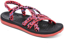 
                        
                          Muat gambar ke penampil Galeri, MEGNYA Women's Comfortable Walking Sandals with Arch Support Waterproof for Walking/Hiking/Travel/Wedding/Water Spot/Beach
                        
                      