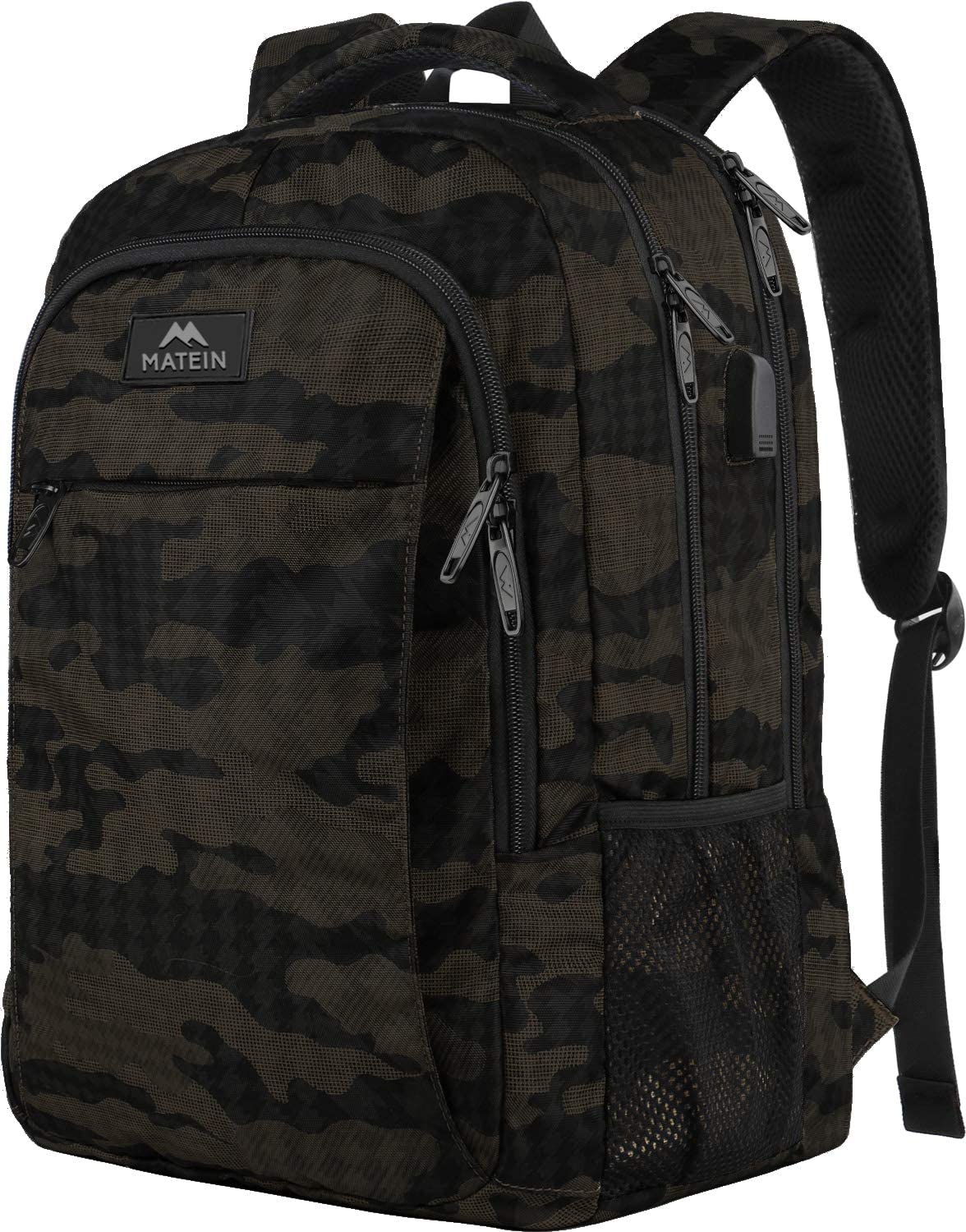 Matein Travel Laptop Backpack, Business Anti Theft Slim Durable Laptops Backpack