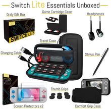 
                        
                          Cargar imagen en el visor de la galería, Orzly Accessories Bundle Compatible for use with Nintendo Switch Lite - JOY2ESpree
                        
                      