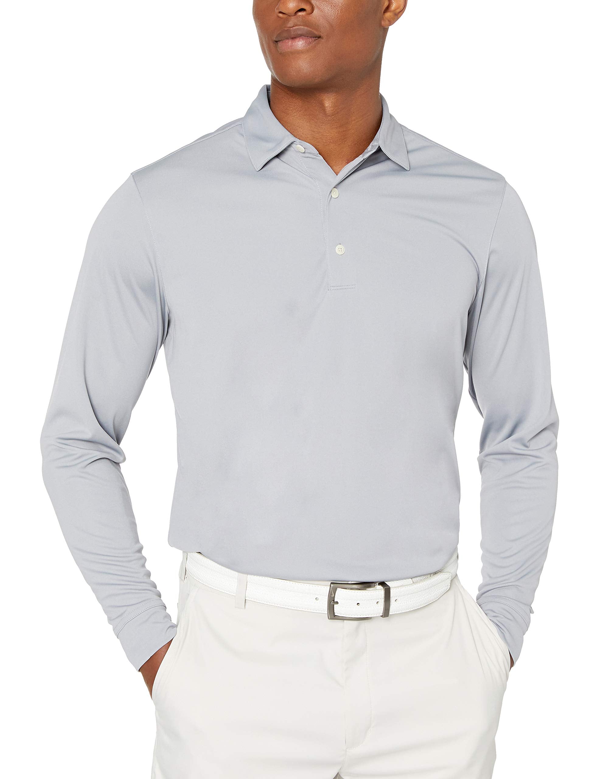 Greg Norman Men's Protek Ml75 Microlux 2 Below L/S Polo