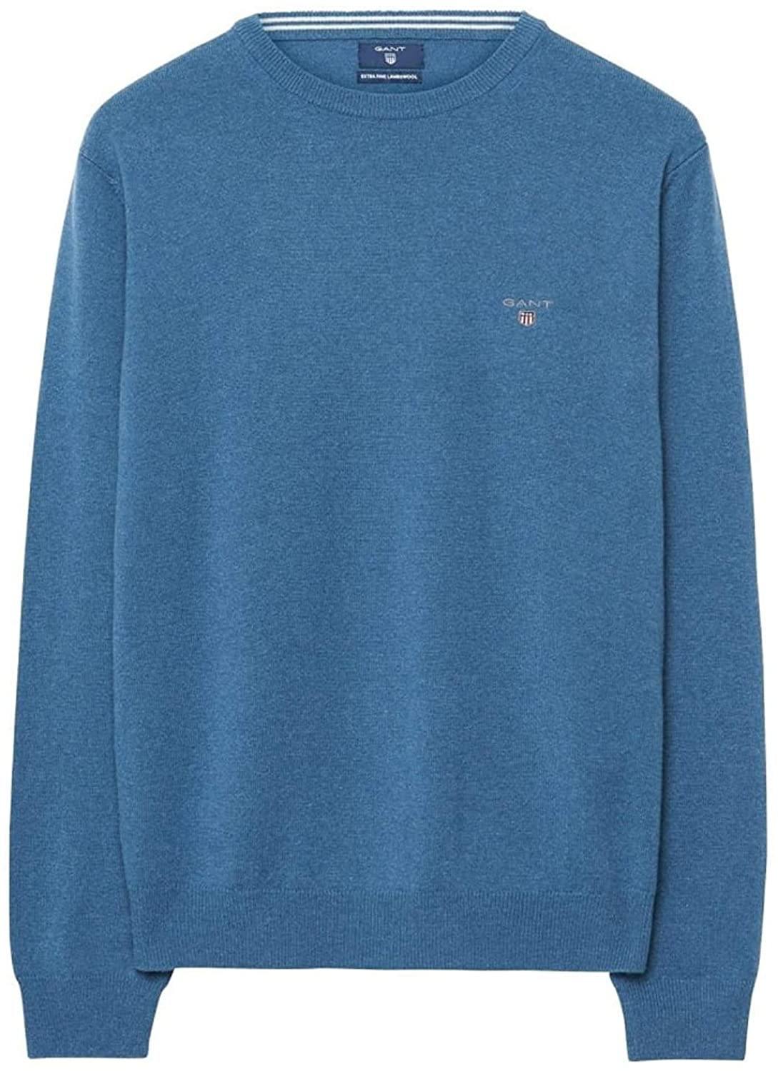 GANT Lambswool Crew Neck Mens Jumper - JOY2ESpree