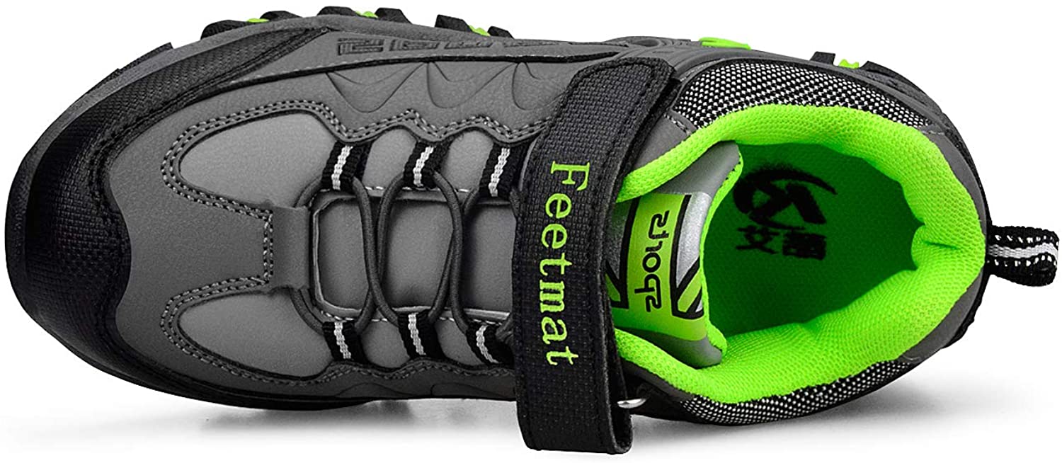 Biacolum Boys Girls Shoes Outdoor Hiking Waterproof Kids Sneaker