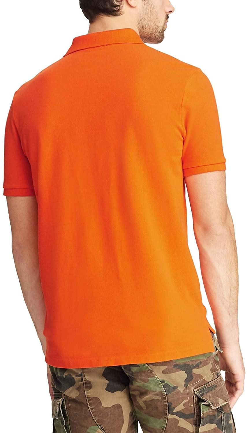 Polo RL Men's Custom Slim Fit Mesh Pony Shirt