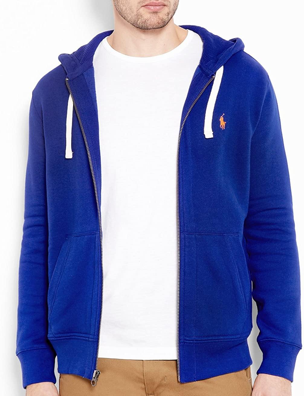 Ralph Lauren Polo Classic Full-Zip Fleece Hooded Sweatshirt