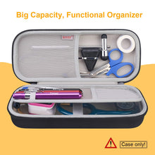
                        
                          Load image into Gallery viewer, BOVKE Travel Case for 3M Littmann Classic III, Lightweight II S.E, Cardiology IV Diagnostic, MDF Acoustica Deluxe Stethoscopes
                        
                      