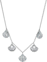
                        
                          画像をギャラリービューアに読み込む, SWAROVSKI Women's Shell Jewelry Collection, Rhodium Finish, Aqua Blue Crystals - JOY2ESpree
                        
                      