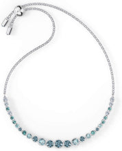 
                        
                          Muat gambar ke penampil Galeri, SWAROVSKI Women's Emily Bracelet Collection, Rhodium Finish, Blue Crystals - JOY2ESpree
                        
                      