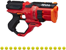 
                        
                          Load image into Gallery viewer, NERF Rival Roundhouse XX-1500 Red Blaster -- Clear Rotating Chamber Loads Rounds into Barrel -- 5 Integrated Magazines, 15 Rival Rounds
                        
                      