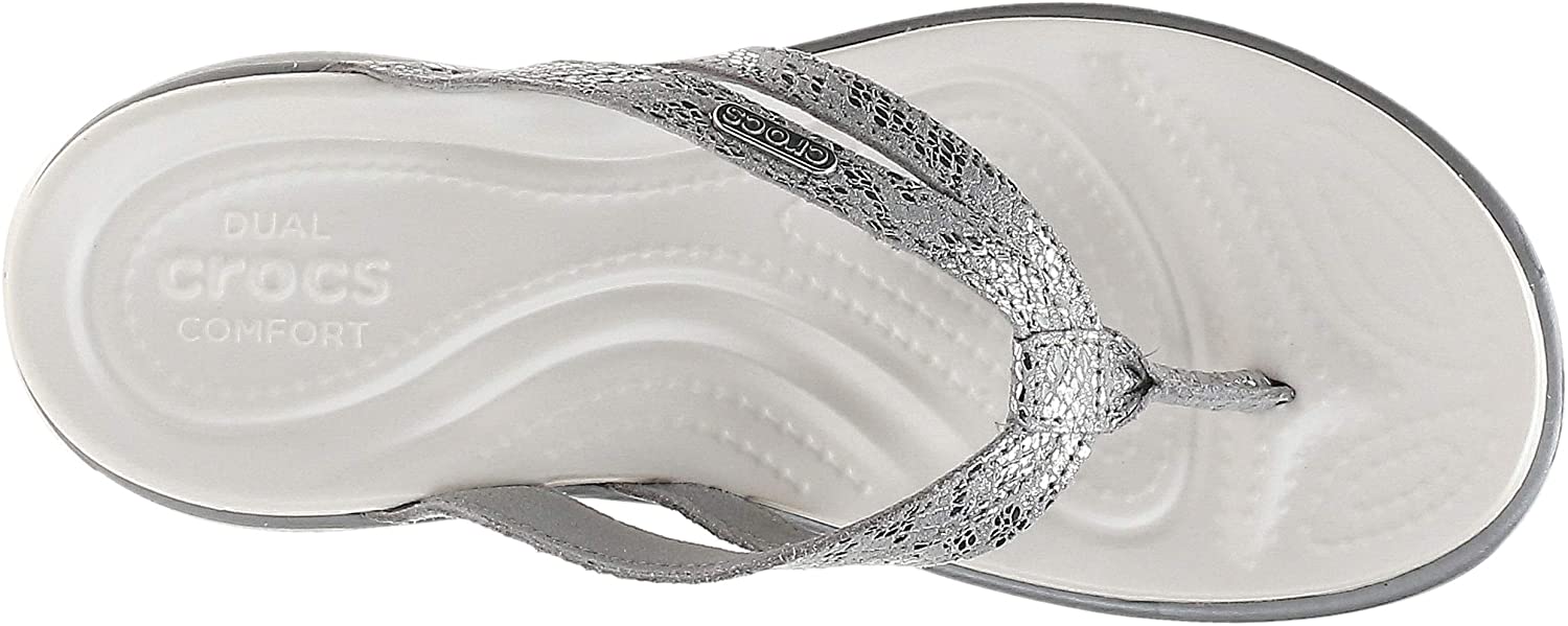 Crocs Women's Capri Strappy Flip Flop | Casual Comfortable Sandals