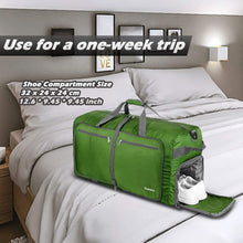 
                        
                          画像をギャラリービューアに読み込む, Gonex 150L Travel Duffel Bag Foldable Extra Large Duffle Bag XL Heavy Duty for Men Women for Luggage Shopping Gray
                        
                      