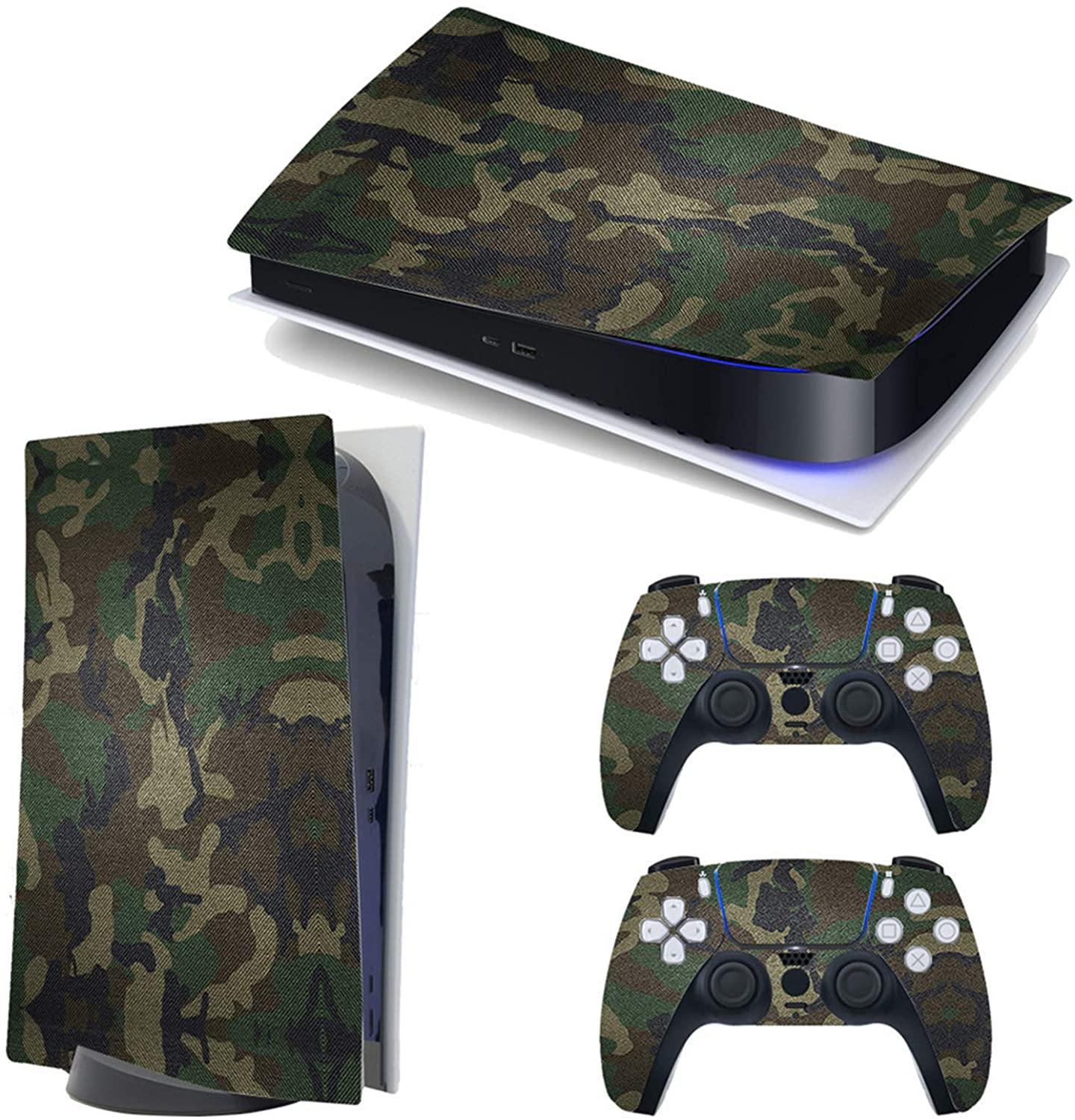 gotor Vinyl Sticker Pattern Decals Skin for PS5 Playstation 5 Console and 2 Controllers Skins (Playstation 5, Type-M) - JOY2ESpree