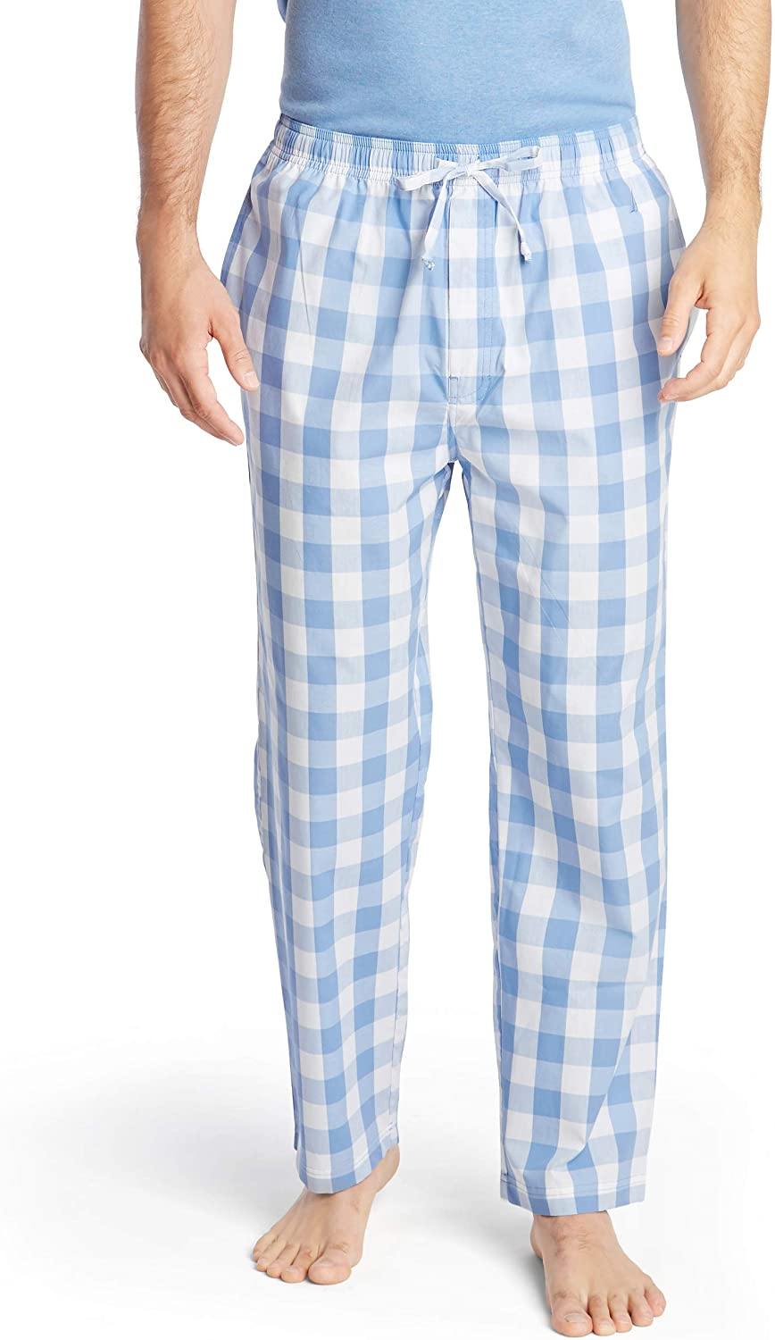 Nautica Men's Soft Woven 100% Cotton Elastic Waistband Sleep Pajama Pant - JOY2ESpree
