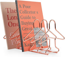 
                        
                          Load image into Gallery viewer, File Sorter Organizer 5 Section Iron Wire Book Ends Magazine Holder Rack Desktop Book Stand to Storage Mail,Paper,Document,Folder,Record - JOY2ESpree
                        
                      