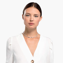 
                        
                          Load image into Gallery viewer, Swarovski Women's Louison Jewelry Collection, Rhodium Finish, Blue Crystals, Clear Crystals - JOY2ESpree
                        
                      