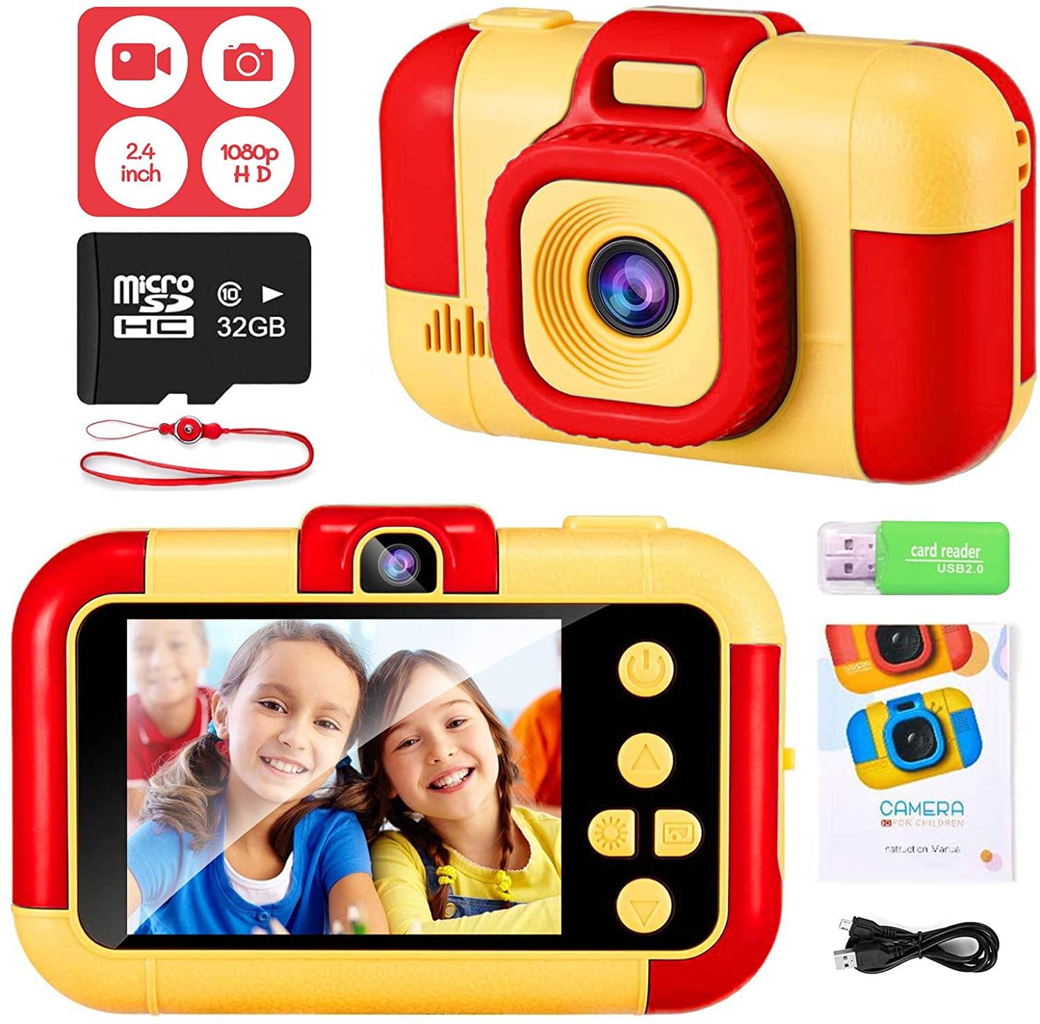 Camera for Kids Digital Camera Kids Selfie Toddler Camera for Boys Age 6-8 - JOY2ESpree