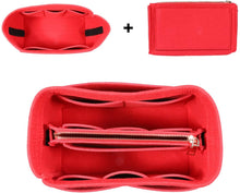 
                        
                          Load image into Gallery viewer, MA STRAP Purse Organizer with Detachable Zipper Pouch Multipurpose Felt Insert Bag Fit Speedy Neverfull Longchamp Tote
                        
                      